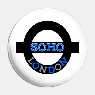 Soho London Pin