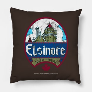 Elsinore Beer Biere Distressed Pillow