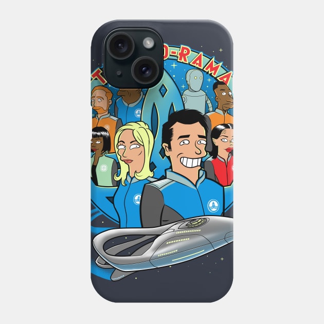 Trek-O-Rama - nerdy Orvillian Shirt Phone Case by kgullholmen