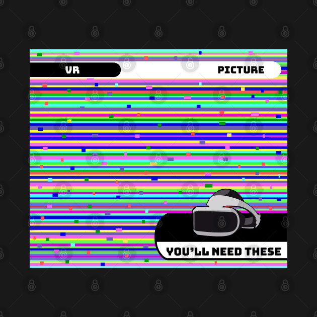 VR Virtual Reality Picture Colors by gin3art