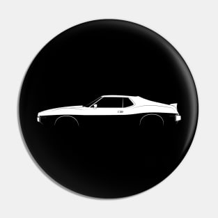 AMC Javelin AMX Silhouette Pin