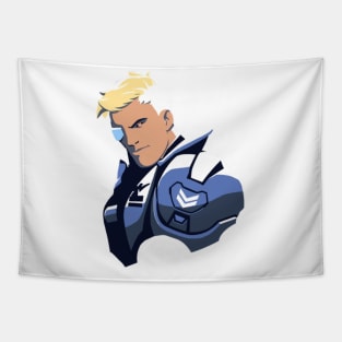 Soldier 76 Strike Commander Tapestry