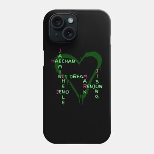 NCT DREAM Crossword Phone Case