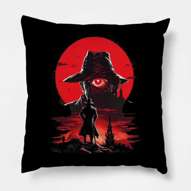 crimson king Pillow by rocknerd