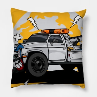 Monster tow truck Pillow