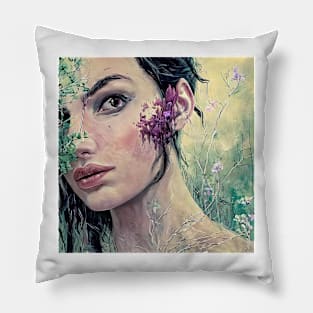 Face of Gal Pillow