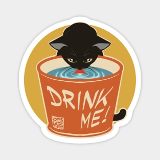 Drink water well Magnet