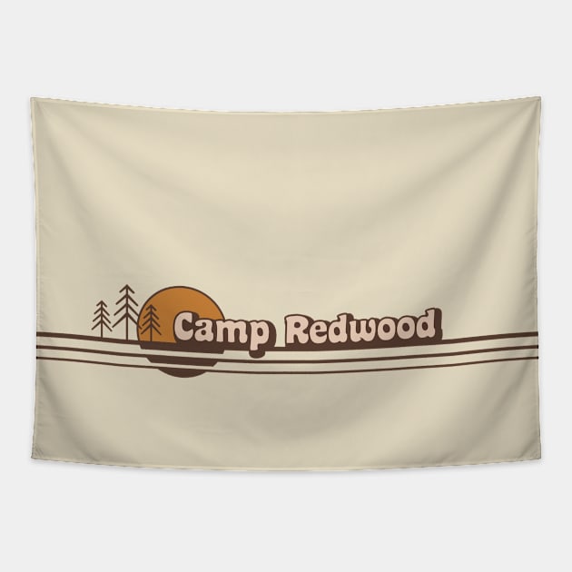 California Camp 1970 Tapestry by Heyday Threads