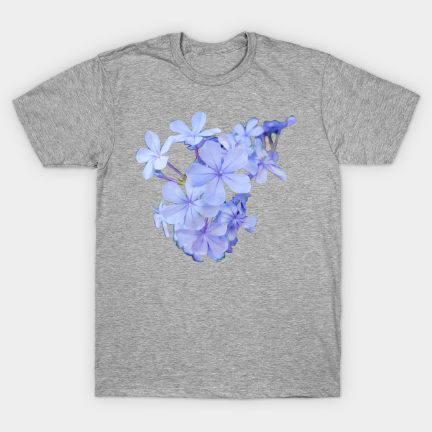 Little Blue Flowers Photo - Flowers - T-Shirt