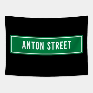 Anton Street Sign RIIZE Tapestry