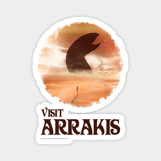 Visit Arrakis Magnet by Dream Artworks