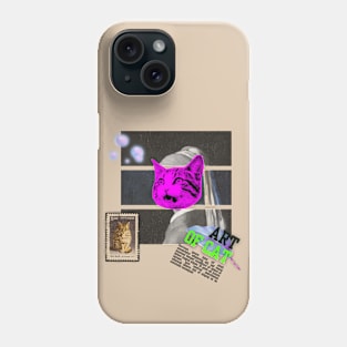 Retro Trippy Cat - Ugly Shirt Collection Phone Case