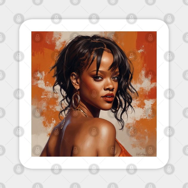 Rihanna Magnet by DarkAngel1200