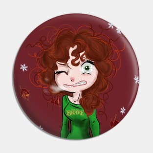 Fall Apple Scot Princess Pin