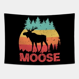 moose heartbeat lover,moose gift animal deer nature in alaska elk Tapestry