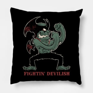 Fightin' Devilish Pillow