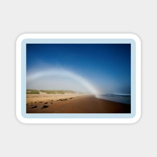 Fogbow on Druridge Bay in Northumberland Magnet