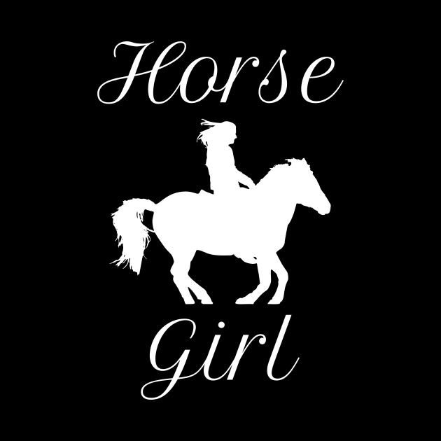 Horse Girl - Horses Racing Riding Gifts Tees by fromherotozero