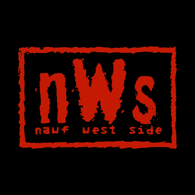 "Nawf West Side" San Antonio (Red) by ceehawk
