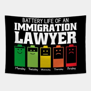 Battery Life Of An Immigration Lawyer Tapestry