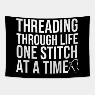 funny Stitching Quote Tapestry