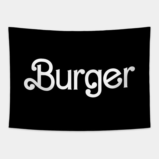 Burger Tapestry by Badgirlart