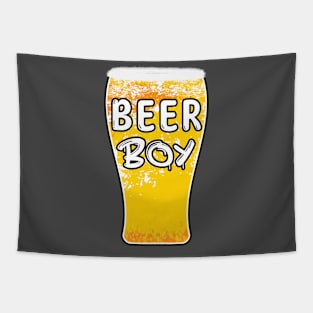 Beer Boy Glass Tapestry