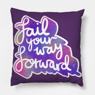 Fail Your Way Forward Pillow