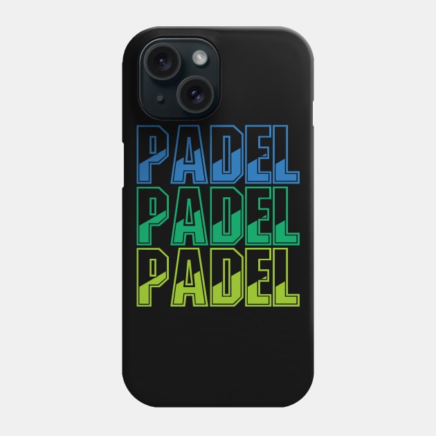 PADEL LOVER SPORT PLAYER Phone Case by carolphoto