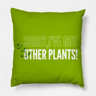 Got any plans or plants? Pillow