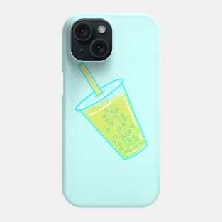 Jelly toe bean boba tea Phone Case