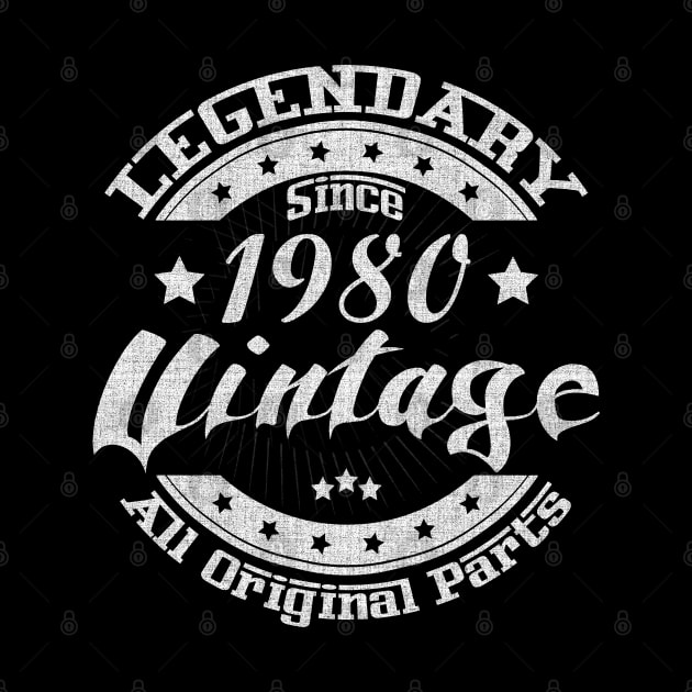 Legendary Since 1980. Vintage All Original Parts by FromHamburg