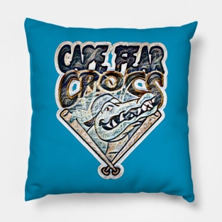 Cape Fear Crocs Baseball Pillow