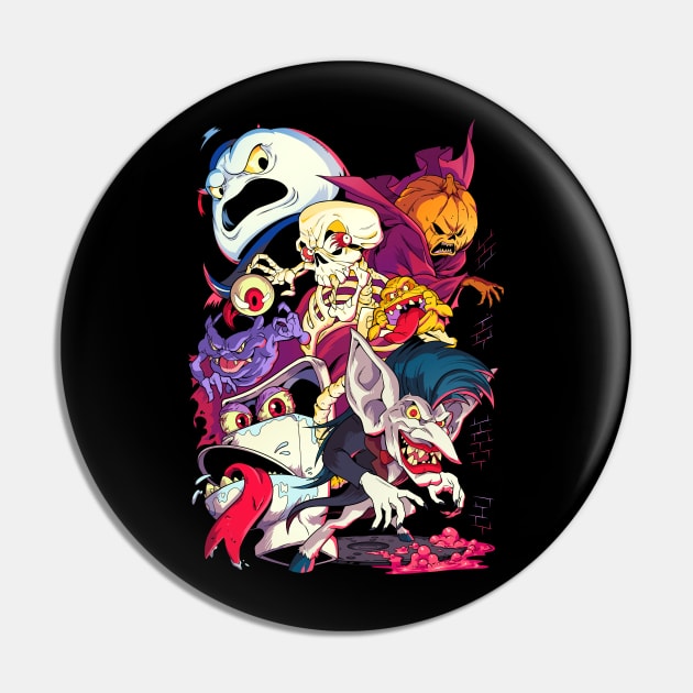 Boo Crew Pin by old_school_designs