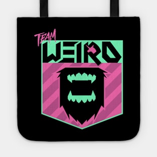 TEAM WEIRD- CREST Tote