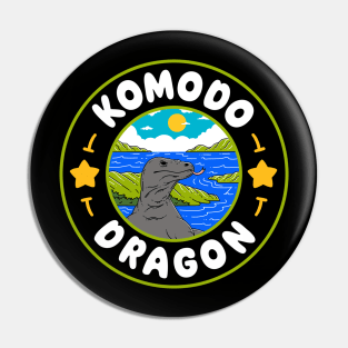 Komodo Dragon Pin