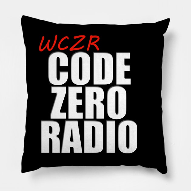 Plain and Simple Pillow by Code Zero Radio