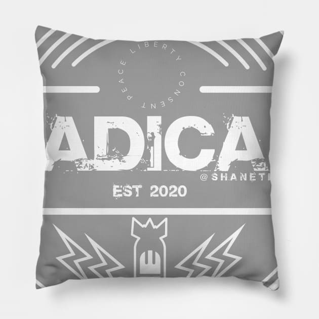 Badge Pillow by Radical