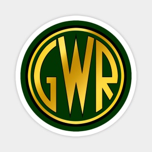 GWR Roundel or Shirt Button (1934- 1942) Magnet