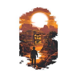 Uncovering Secrets - Sunset - Indy T-Shirt