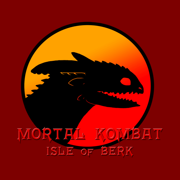 Mortal kombat Isle of Berk by The darkcartoon