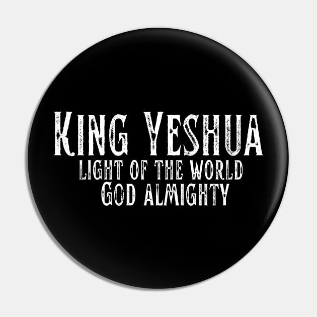 King Yeshua Pin by Kikapu creations