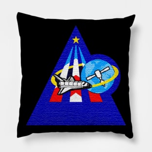 Black Panther Art - NASA Space Badge 52 Pillow
