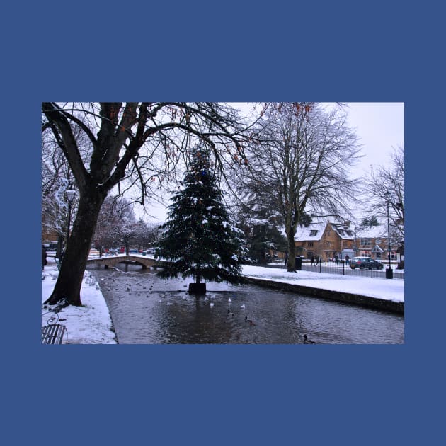 Bourton on the Water Christmas Tree Cotswolds by AndyEvansPhotos