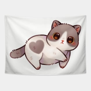 Heart Kitty Tapestry