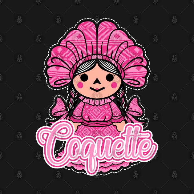 Coquette Doll Mexican Style by Velvet Love Design 