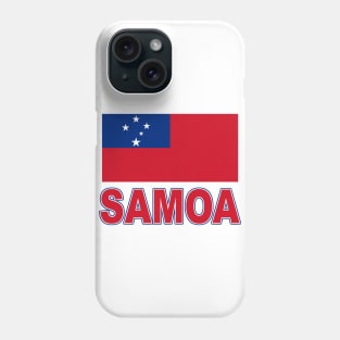 The Pride of Samoa - Samoan Flag Design Phone Case