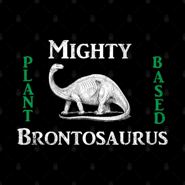 Mighty Brontosaurus Plant Based Vegan Dinosaur by AutomaticSoul