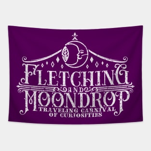 Fletching & Moondrop Traveling Carnival of Curiosities Tapestry