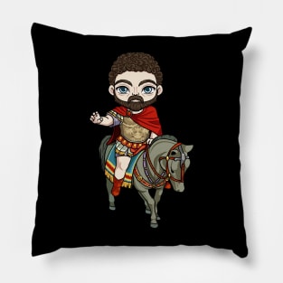 Meditations of a Philosopher-King: A Reverent Design Honoring the Stoic Wisdom of Emperor Marcus Aurelius Pillow